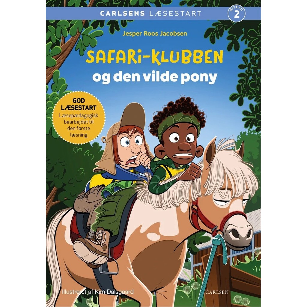 Carlsens Læsestart: Safari-klubben og den vilde pony