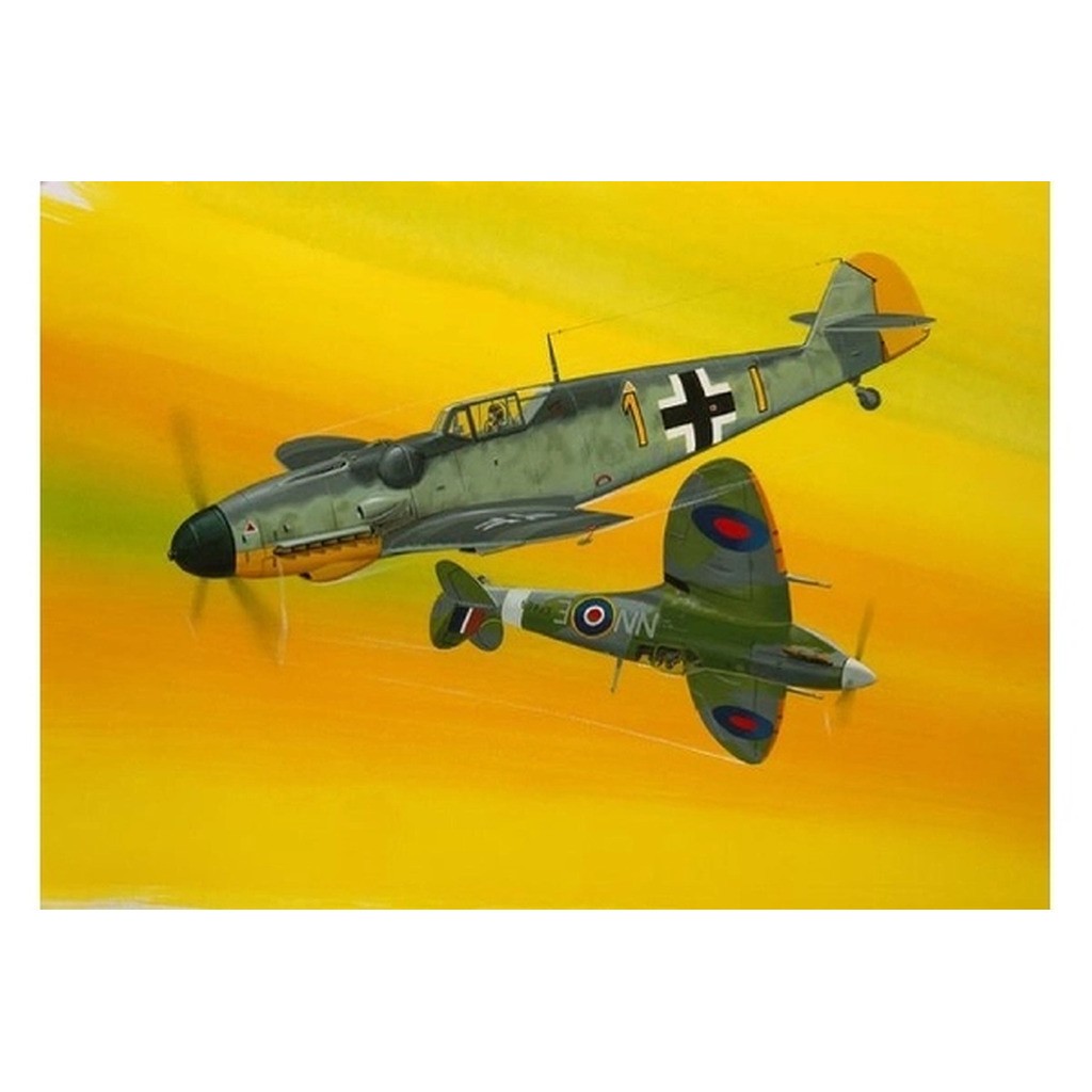 Combat Set Bf109G-10 & Spitfire Mk.V