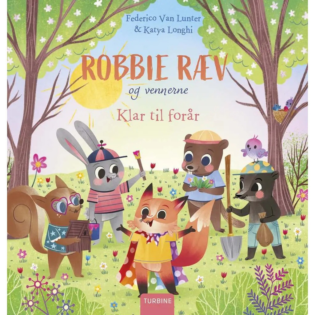 Robbie Ræv og vennerne  klar til forår