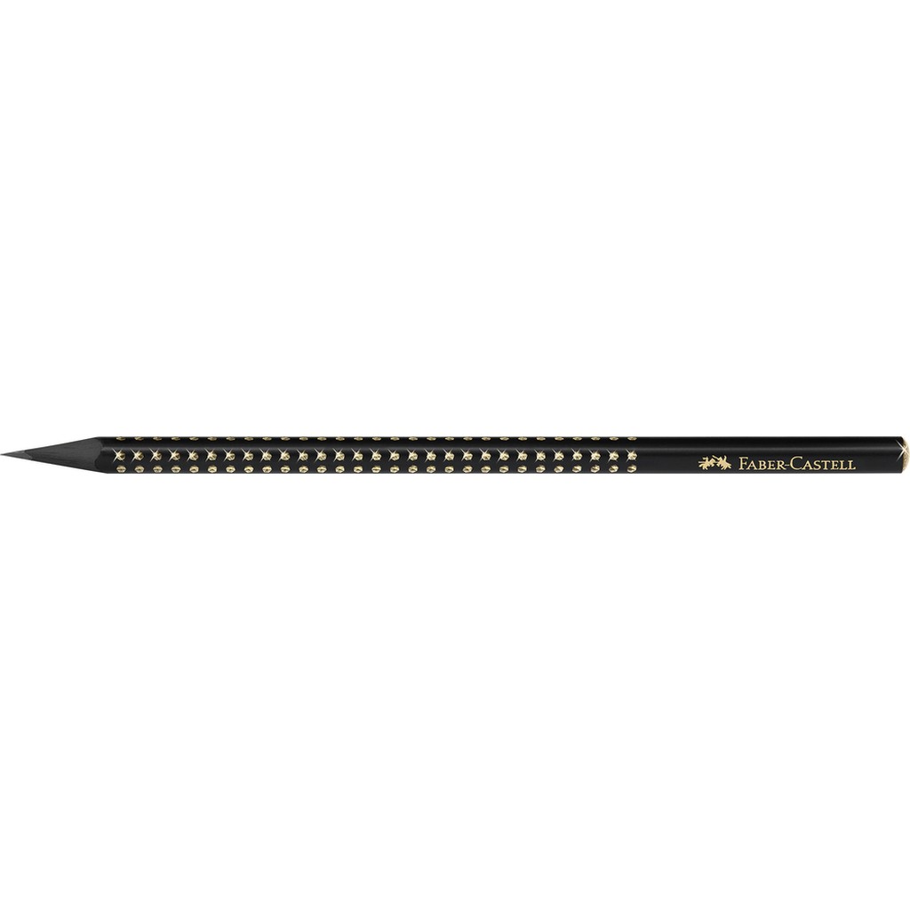 Blyant Faber-Castell Sparkle Sort M/Guld Glitter
