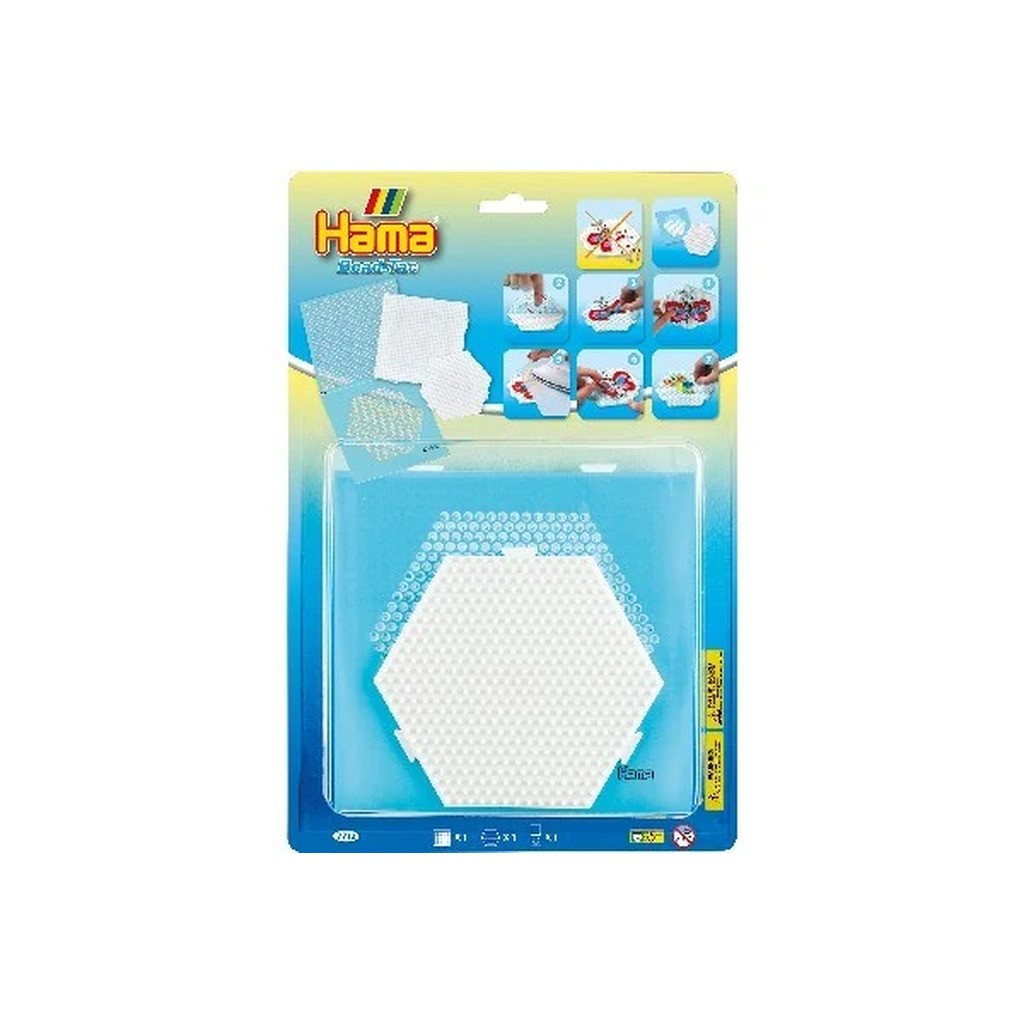 Hama midi 2 stiftplader+1 stickers i blisterpak