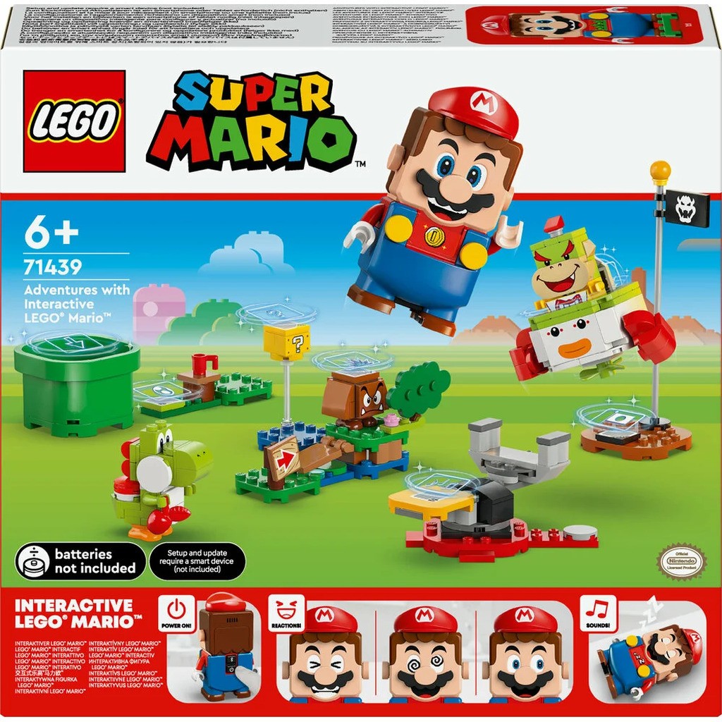 71439 LEGO Super Mario Eventyr med interaktiv LEGO® Mario&trade;