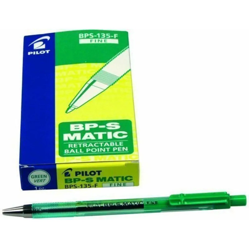 Kuglepen Pilot bp-s matic grøn