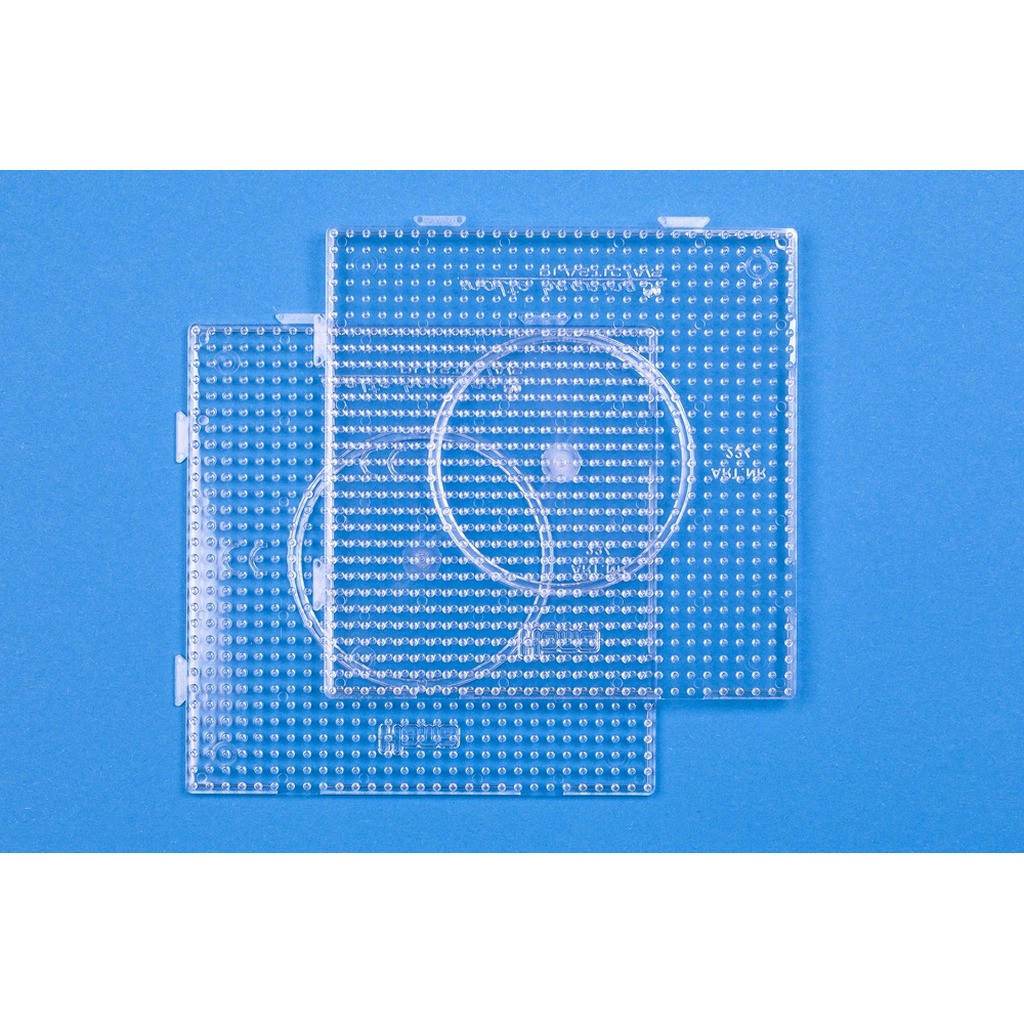 HAMA stiftplade 2stk 234 15x15cm transparent