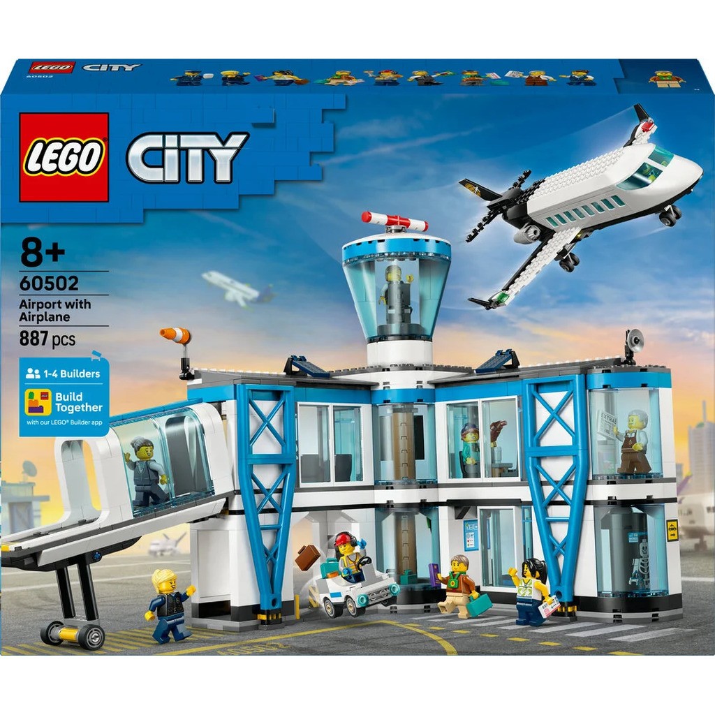60502 LEGO City Lufthavn med fly