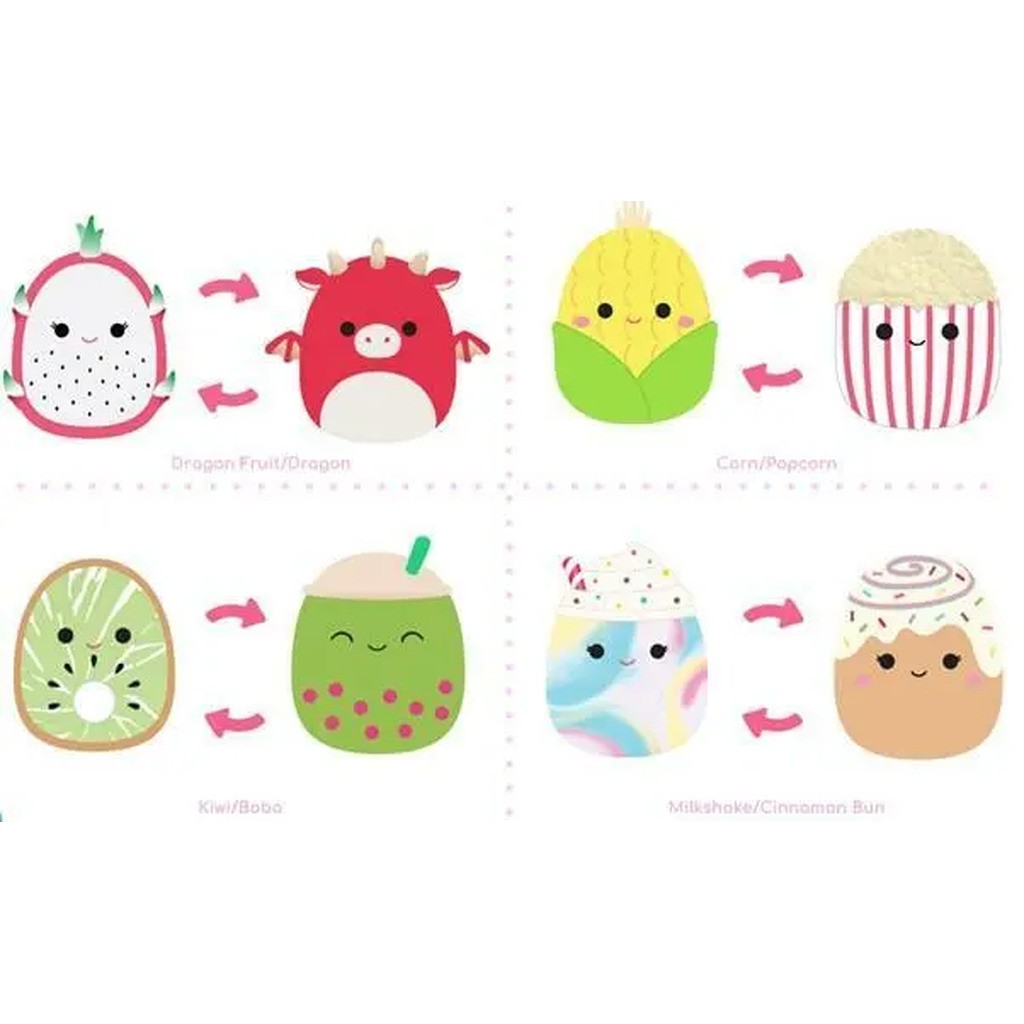 Squishmallows Flip A Mallow 13 cm ass