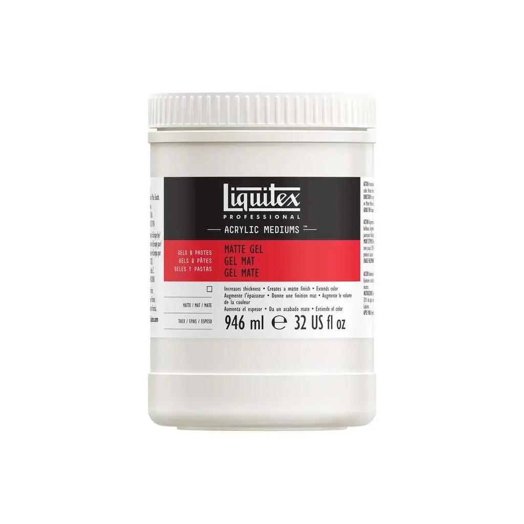 Acrylic medium matte gel 946ml