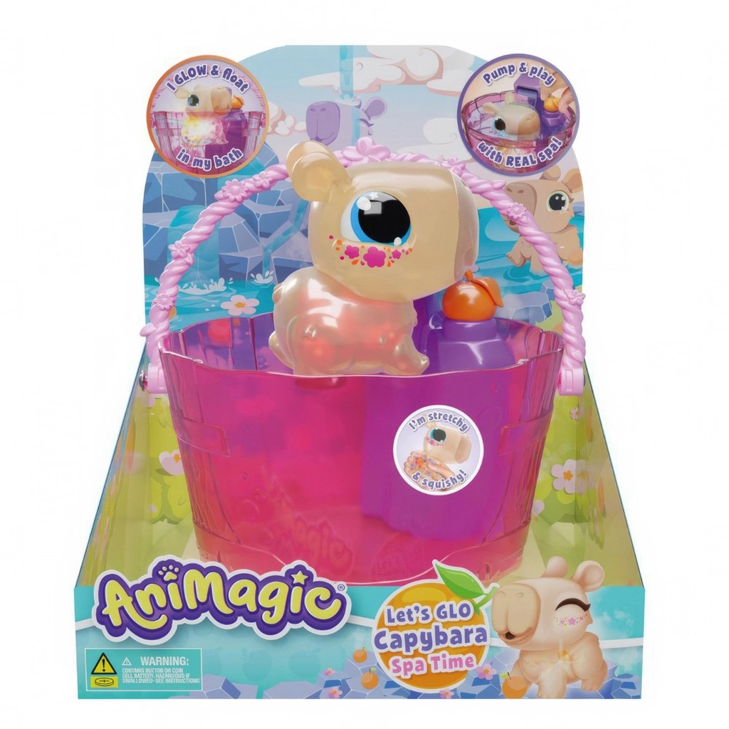 Animagic - Let&apos;s Glo Capybara Spa Time