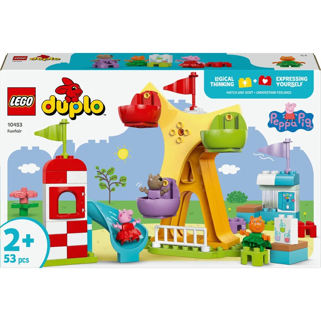 10453 DUPLO Peppa Pig Gurli Gris forlystelsespark