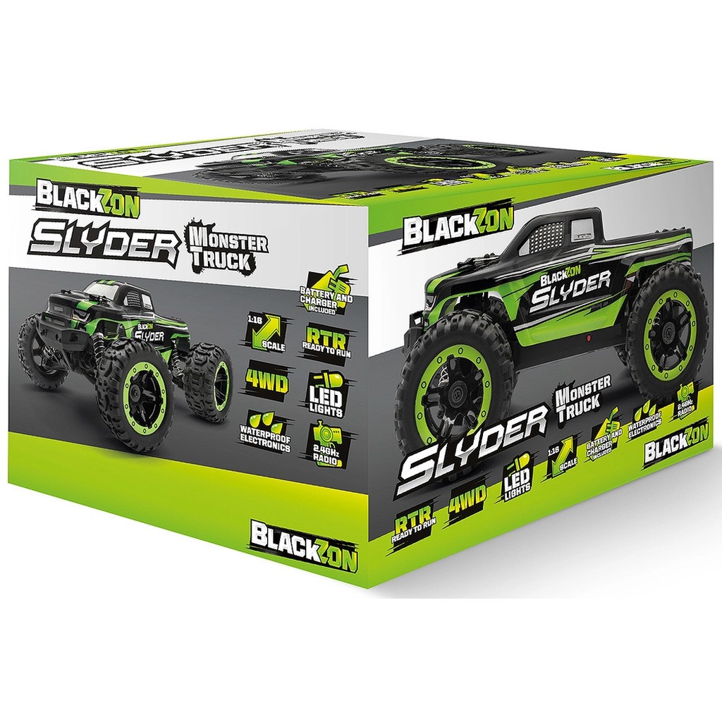Fjernstyret Slyder Monster Truck