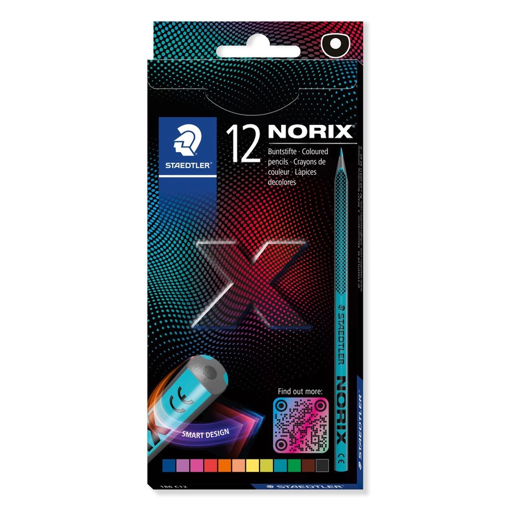 Staedtler farveblyant Norix 12 ass farver