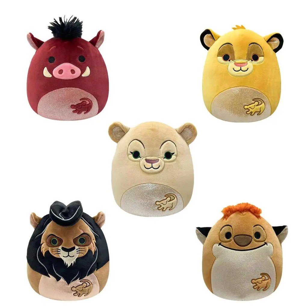 Squishmallows 20 cm Disney Løvernes Konge ass