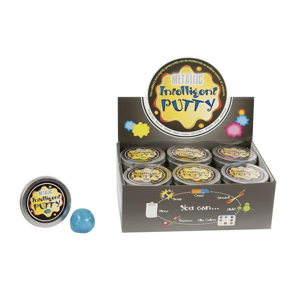 Metallisk Putty i Dåse asst