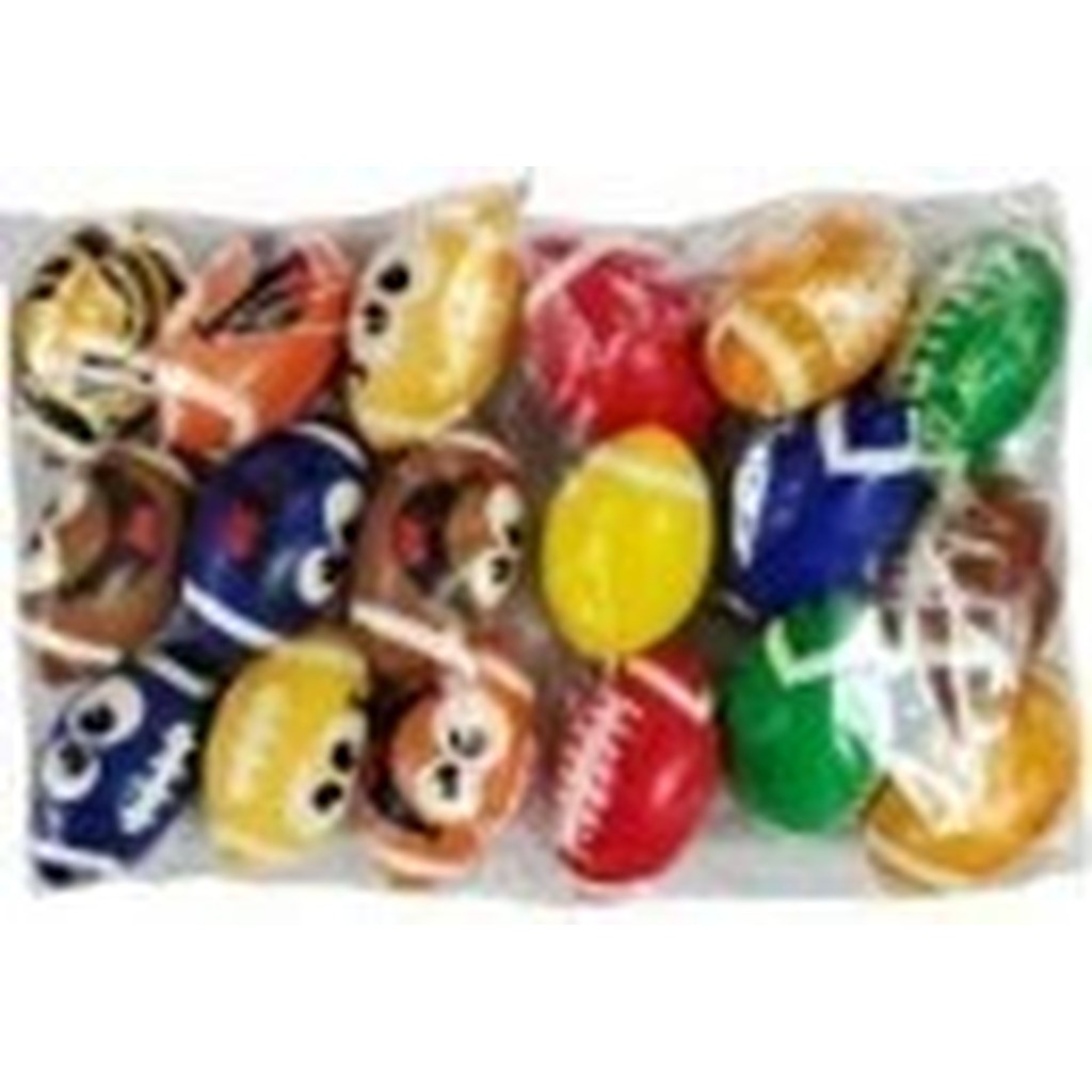 Skumbold Amerikansk fodbold 12 cm asst