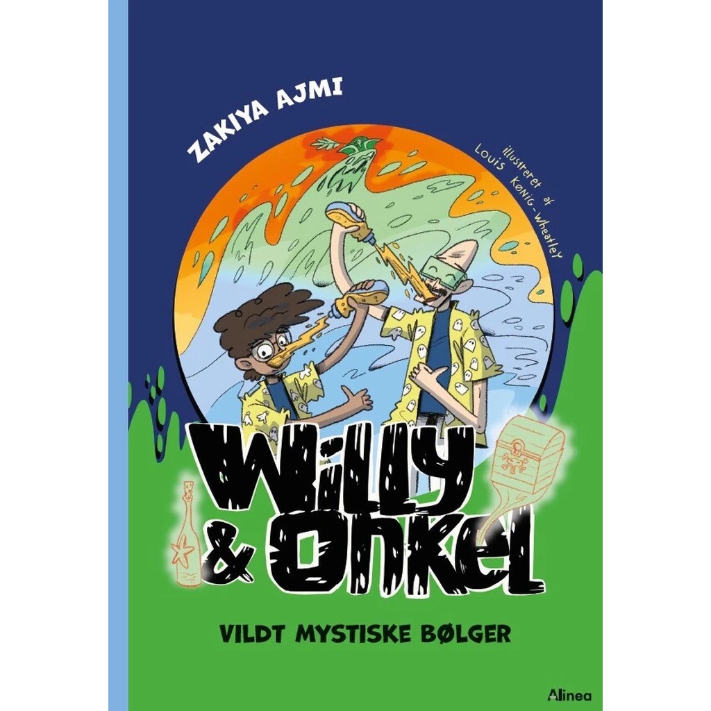 Willy og Onkel, Vildt mystiske bølger, Blå Læseklub