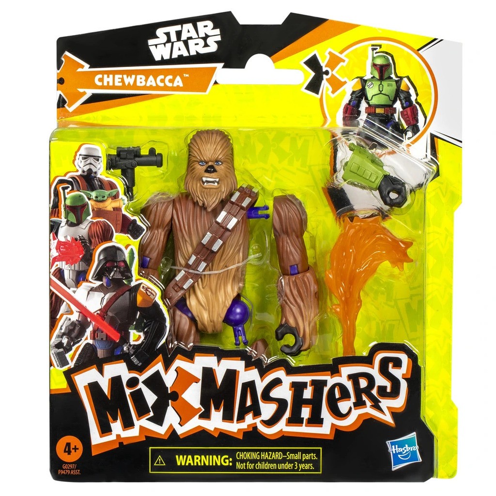 Mixmashers Chewbacca basic figur