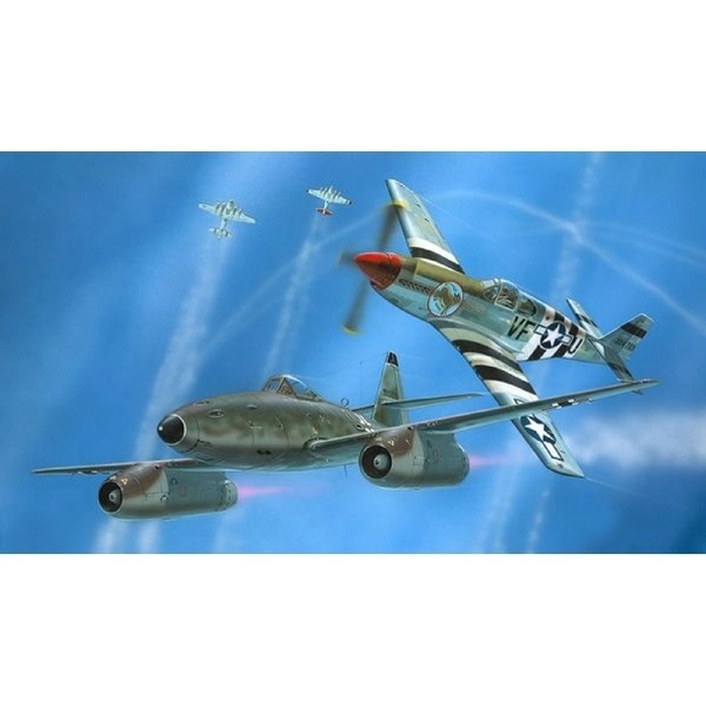 Combat Set Me262 & P-51B