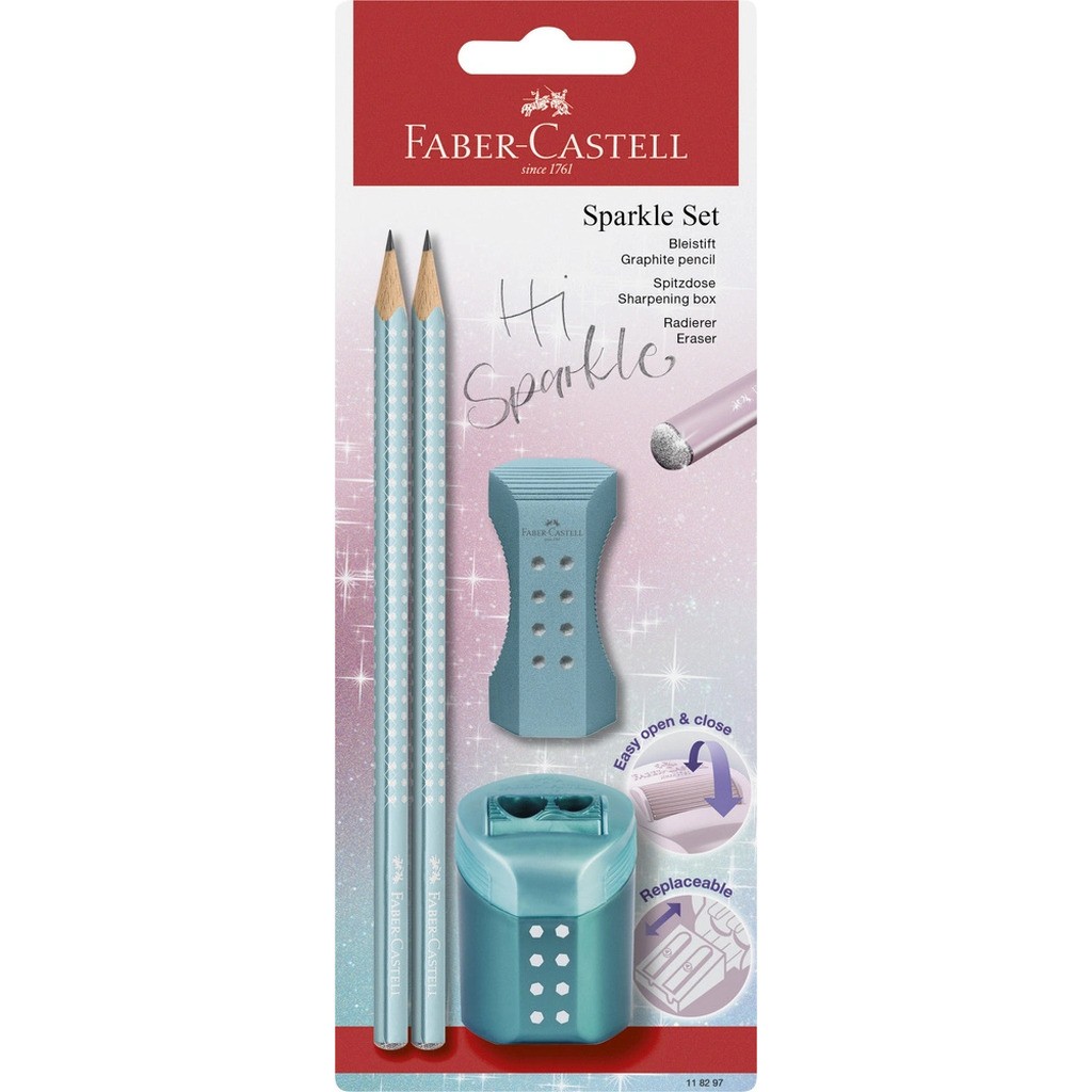 Blistersæt Faber-Castell sparkle