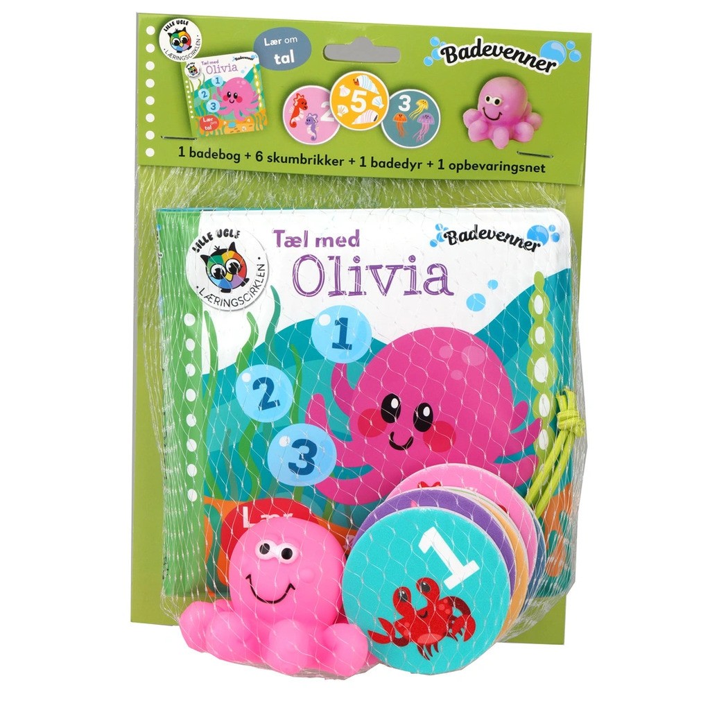 Badevenner - Tæl med Olivia