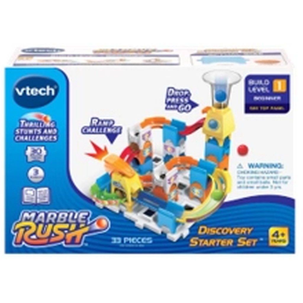Vtech Marble Rush Discovery Set Xs 100, 30 dele
