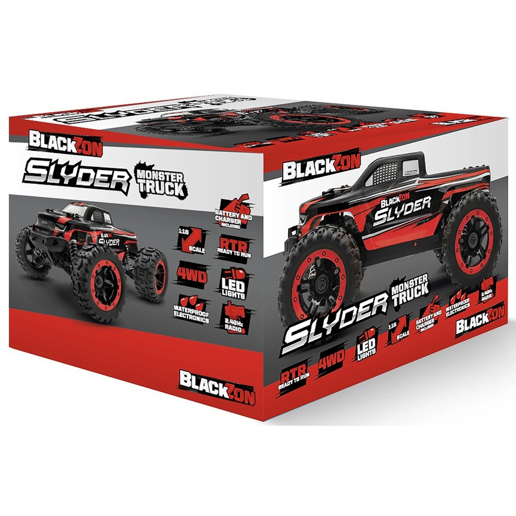 Fjernstyret Slyder Monster Truck
