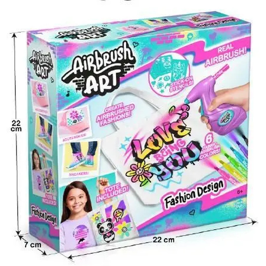 Airbrush Art Fashion Design Kit