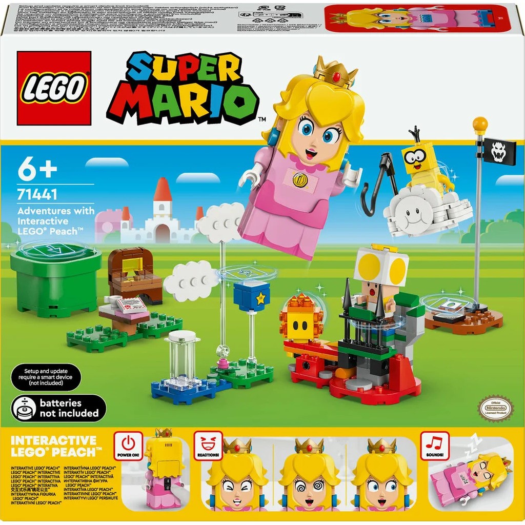 71441 LEGO Super Mario Eventyr med interaktiv LEGO® Peach&trade;