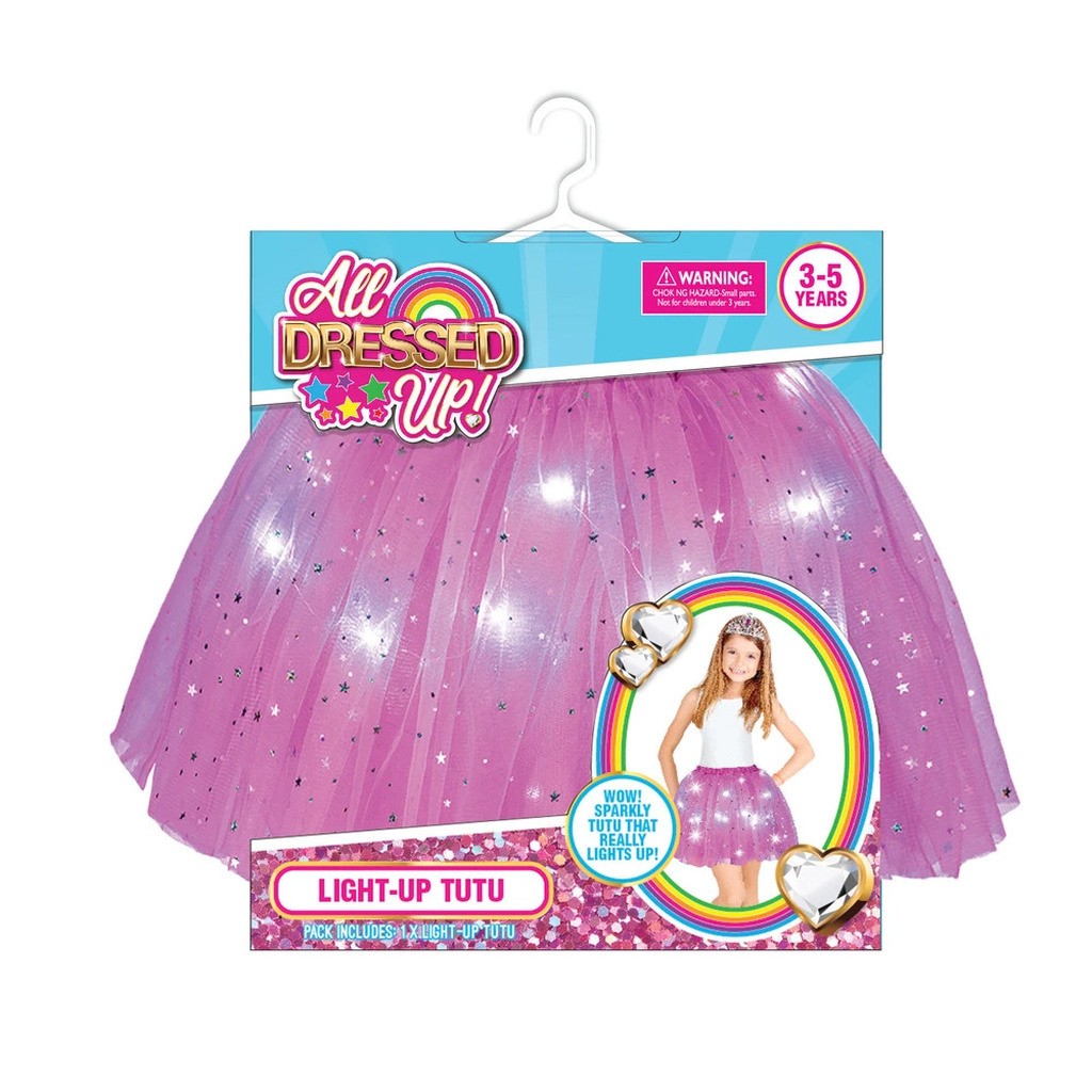Tutu med lys Pink