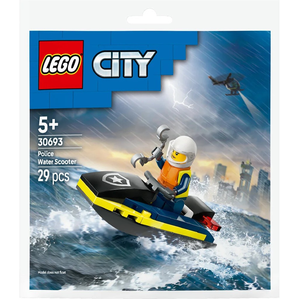 30693 LEGO City Politivandscooter