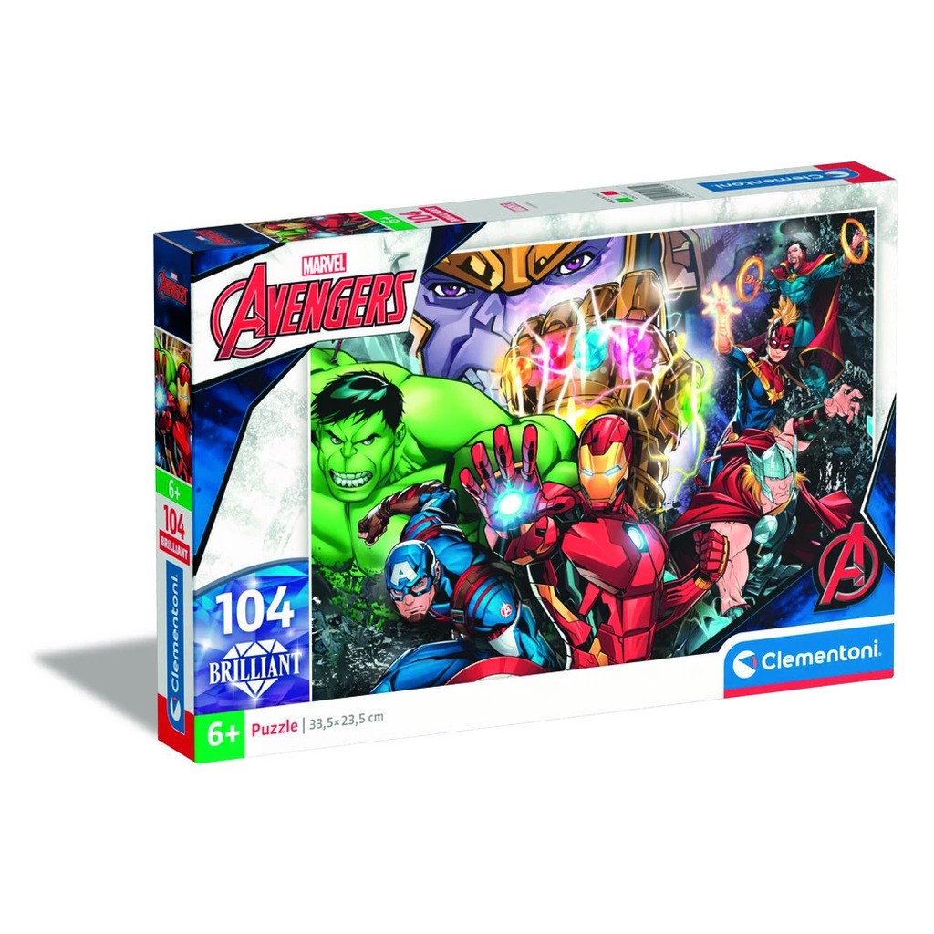 Puslespil The Avengers 104 brikker