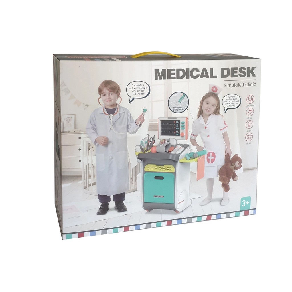 Lægekontor med tilbehør