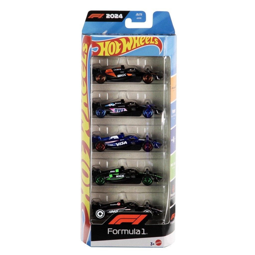 Hot Wheels F1 Racing 5 Pak