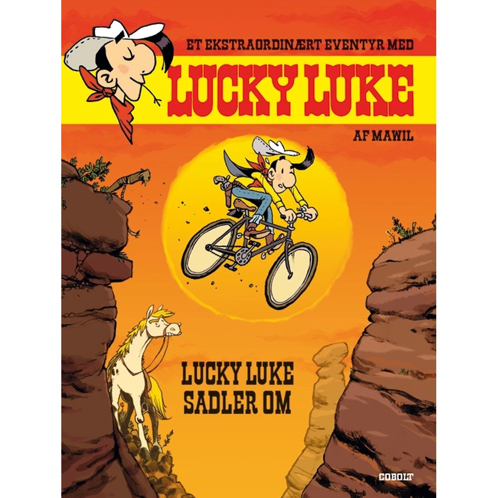 Et ekstraordinært eventyr med Lucky Luke: Lucky Luke sadler om