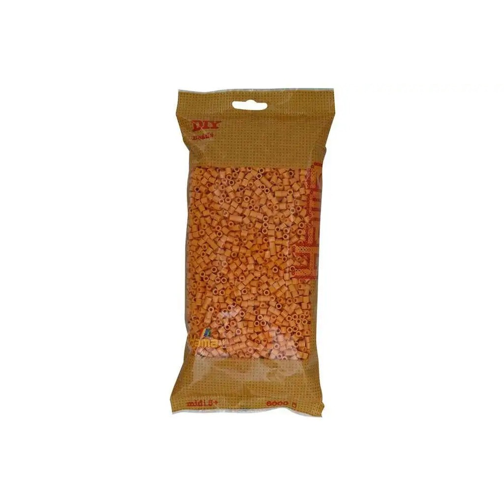 Hama midi perler 6000stk Peter Plys gul