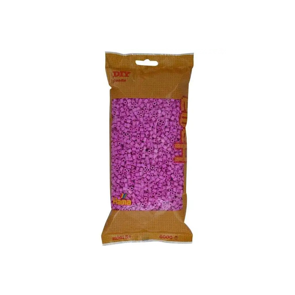 Hama midi perler 6000stk pastel pink