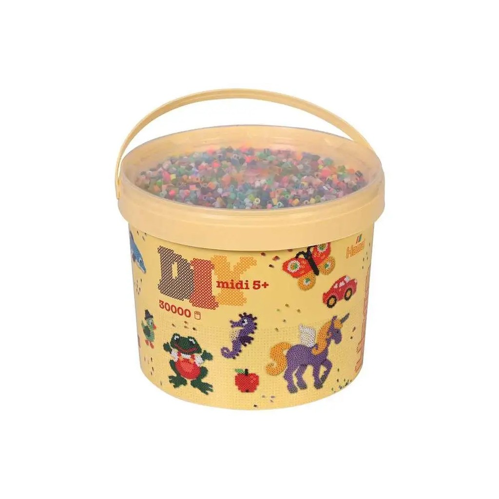 Hama midi perler 30.000stk. mix 68