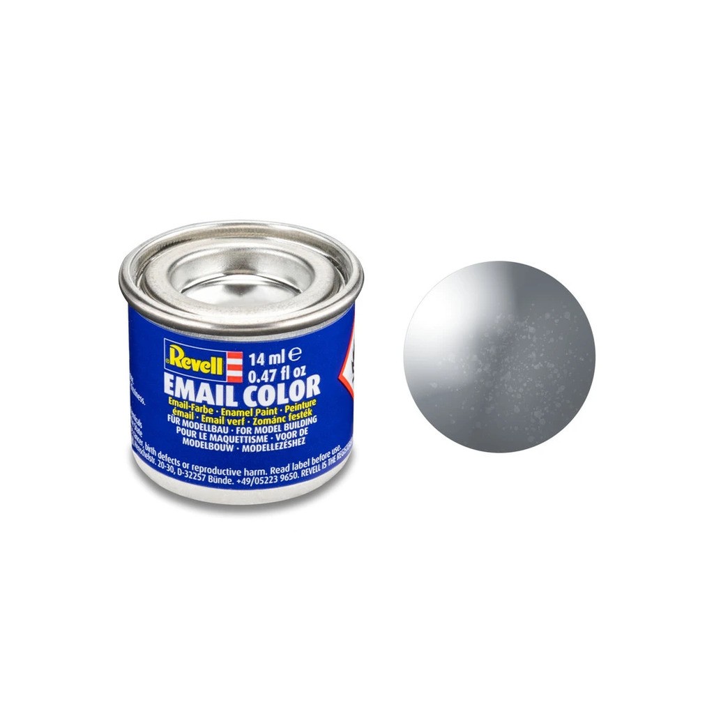 Enamel 14 ml. steel metallic