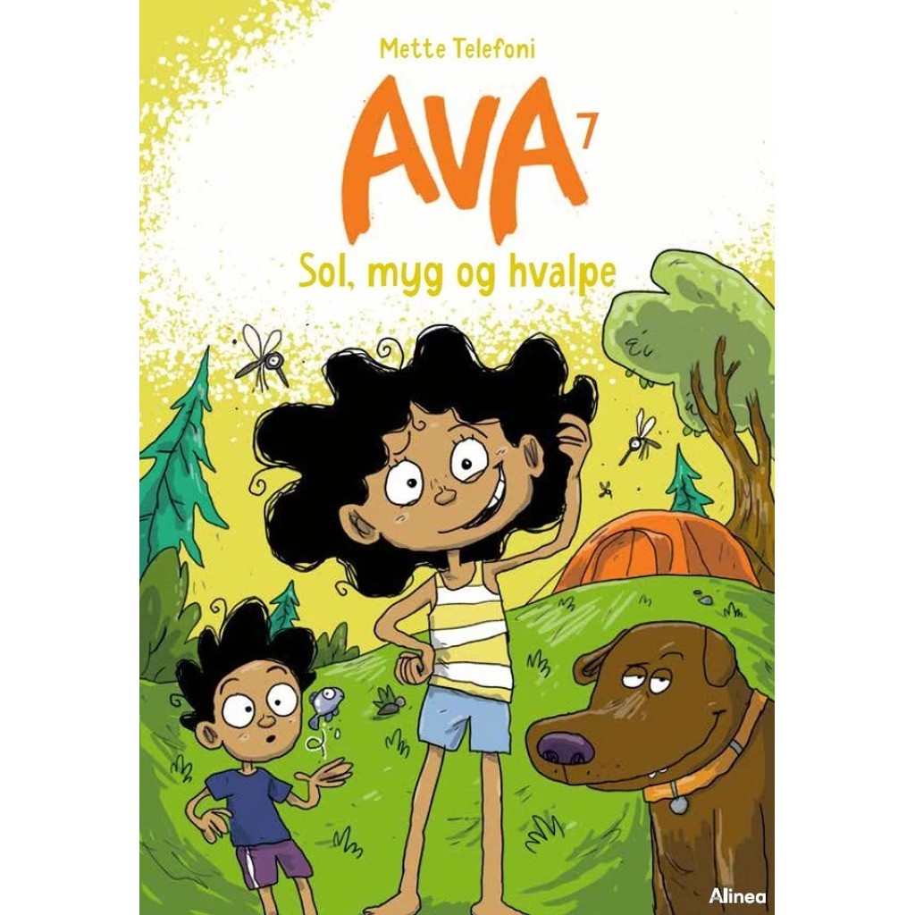 Ava 7, Sol, myg og hvalpe, Blå Læseklub