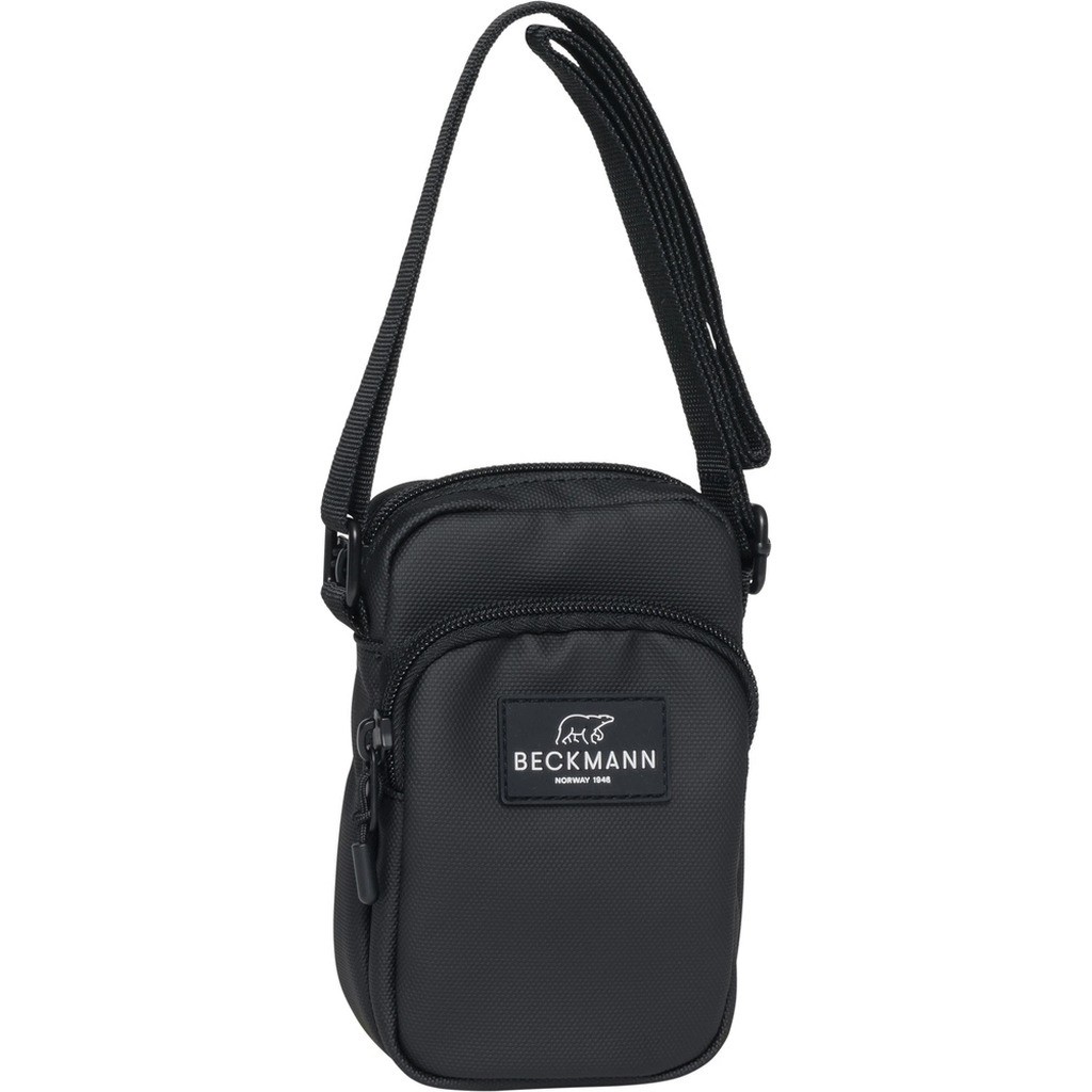 Crossbodybag Beckmann Black Coated 17X11X5 Cm