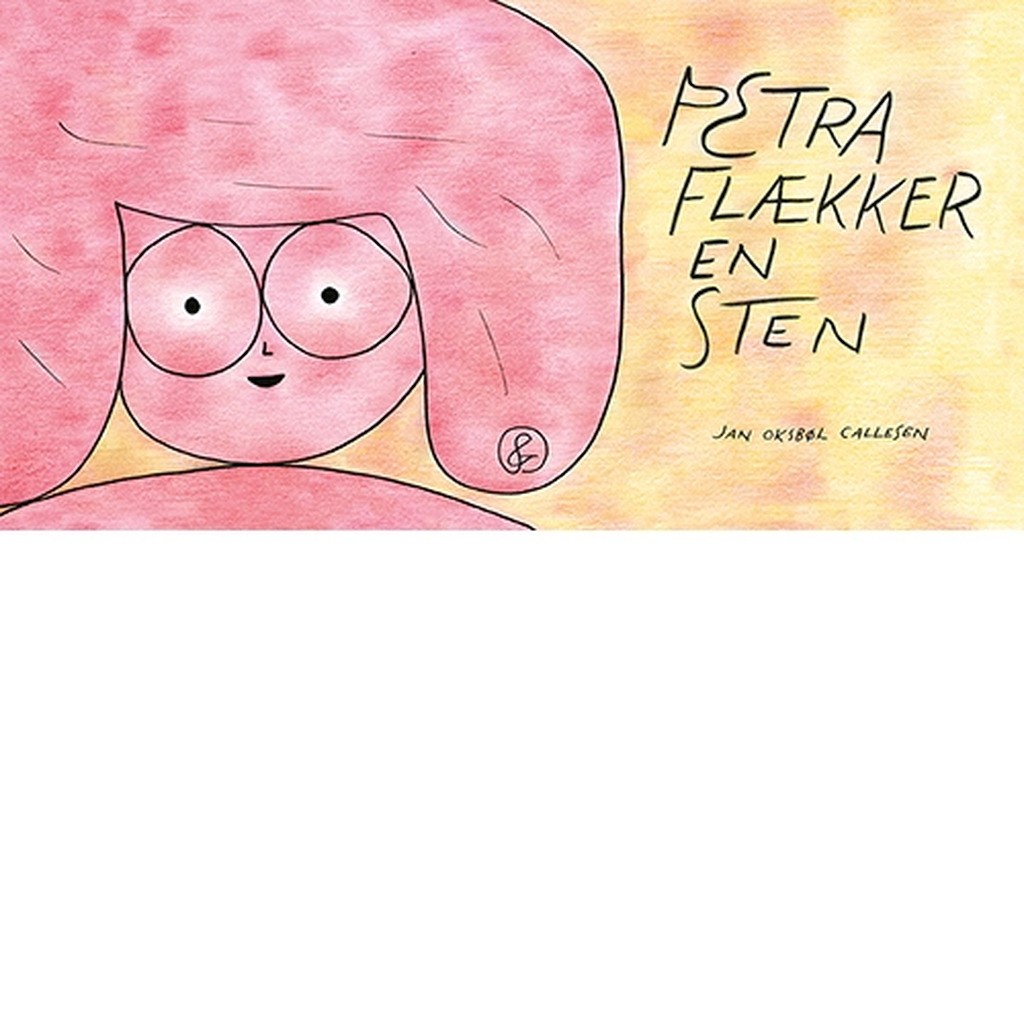 Petra flækker en sten