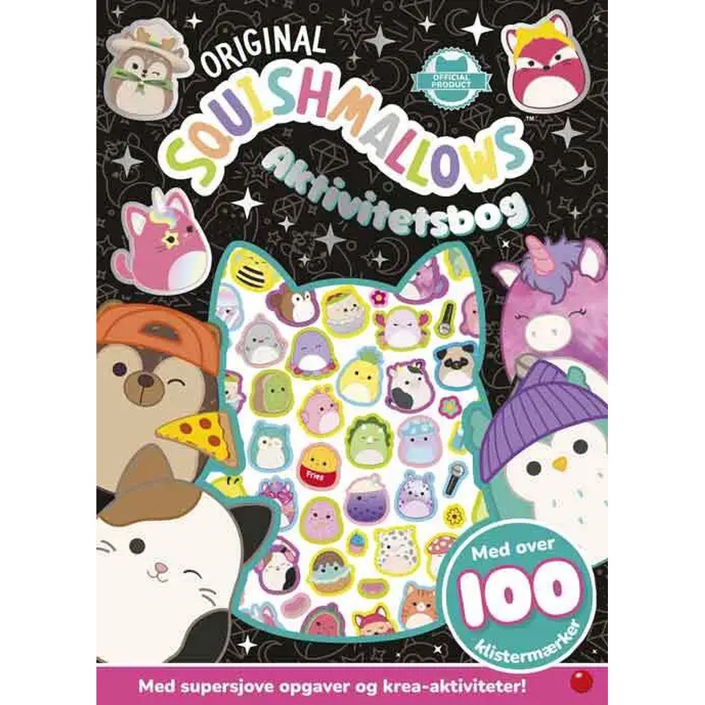 Squishmallows aktivitetsbog