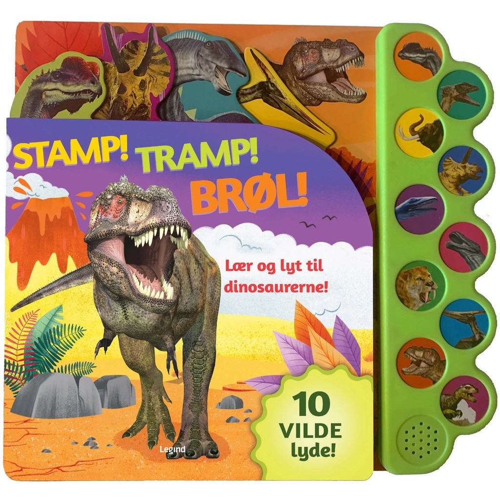 Lær og lyt til dinosaurer