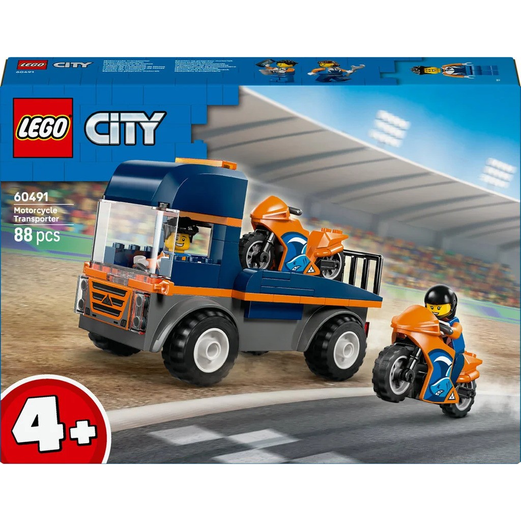 60491 LEGO City Motorcykel-transporter