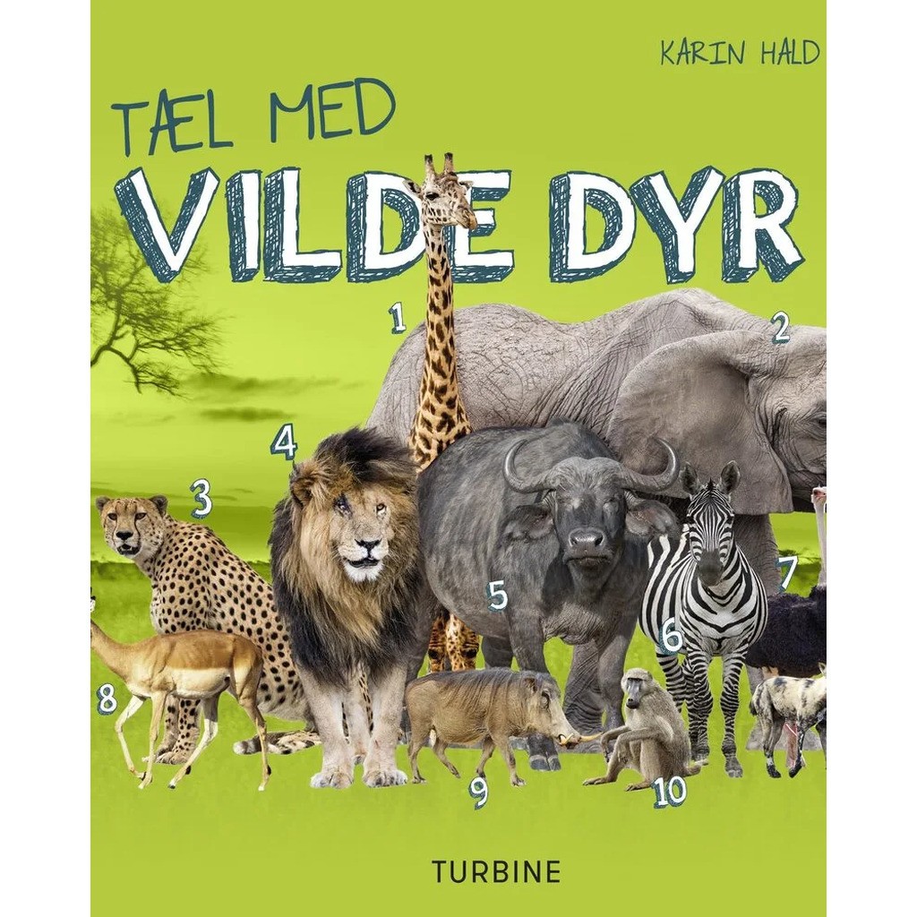 Tæl med vilde dyr
