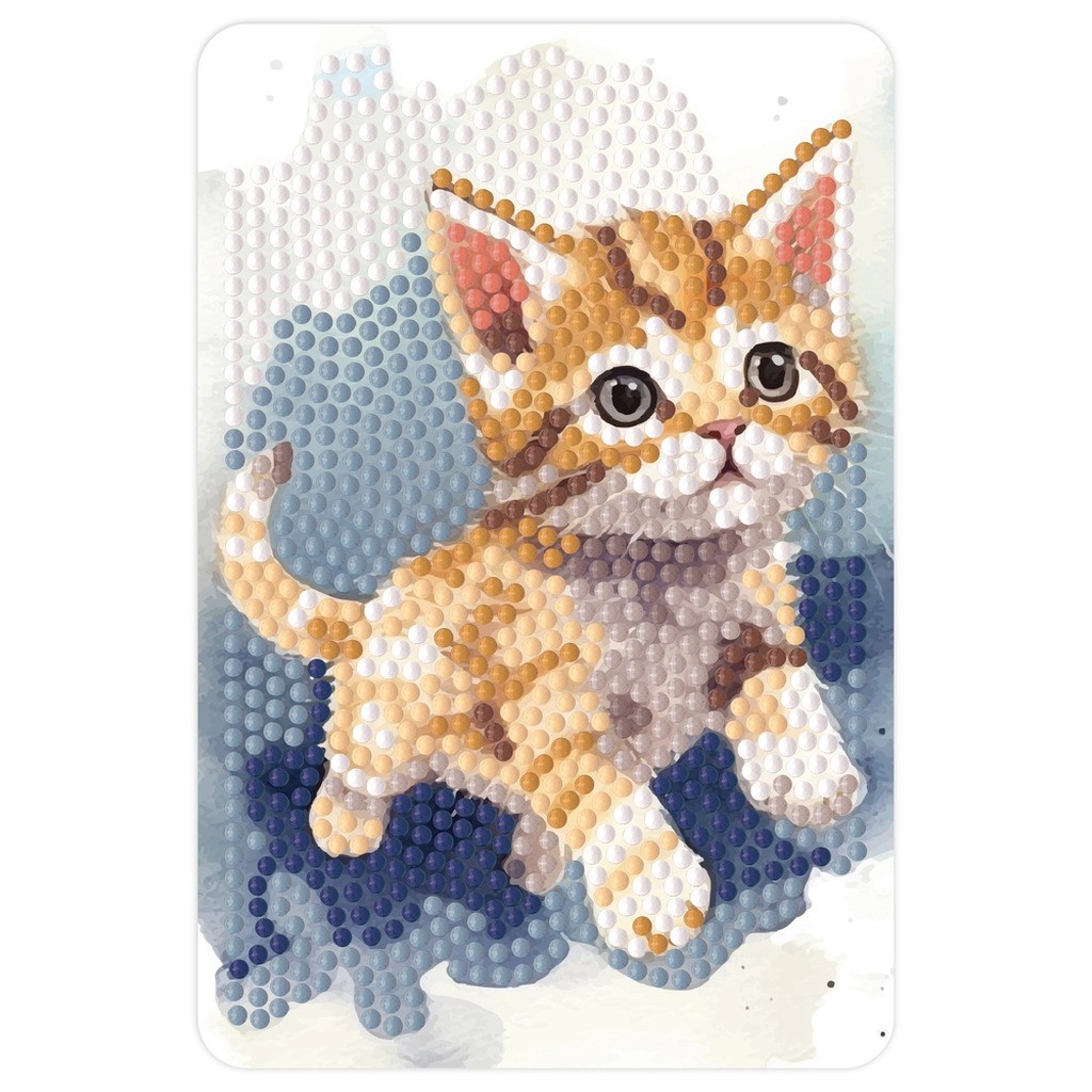 Diamond art kat 10 x 15 cm