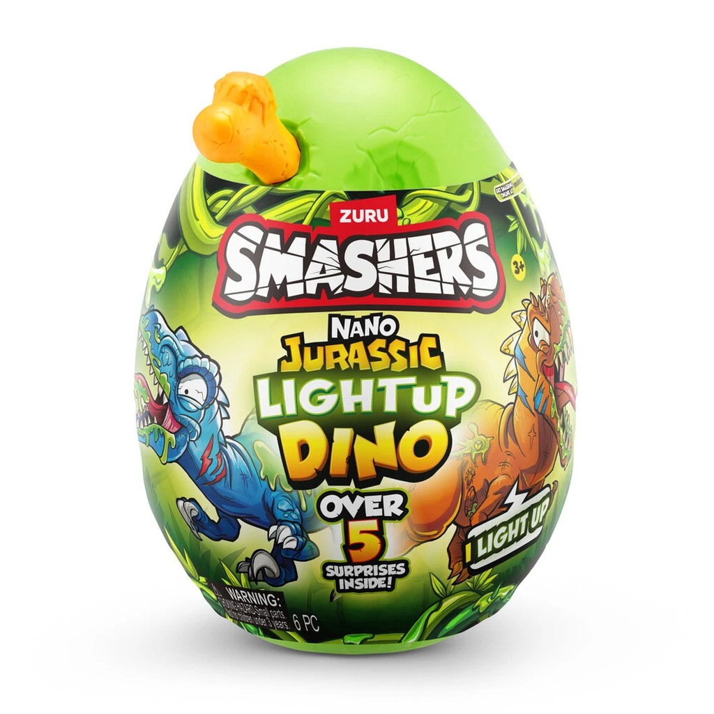 Smashers nano Jurassic light up Egg ass