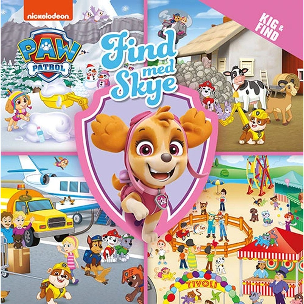 Kig og Find - Paw Patrol - Find med Skye