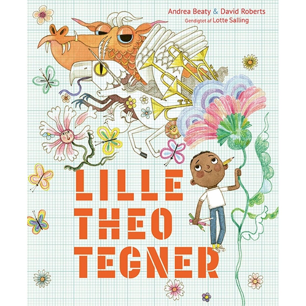 Lille Theo tegner