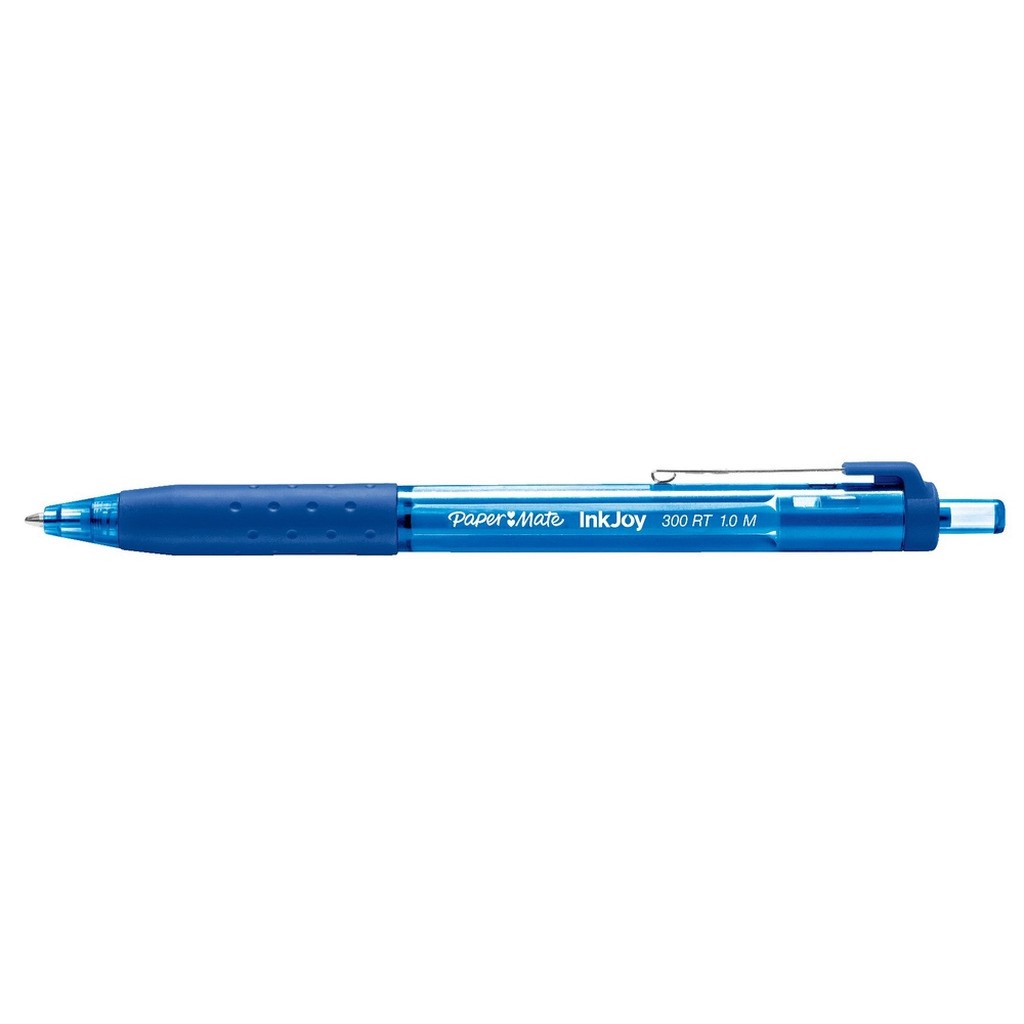 Kuglepen Papermate inkjoy 300 med klik blå medium
