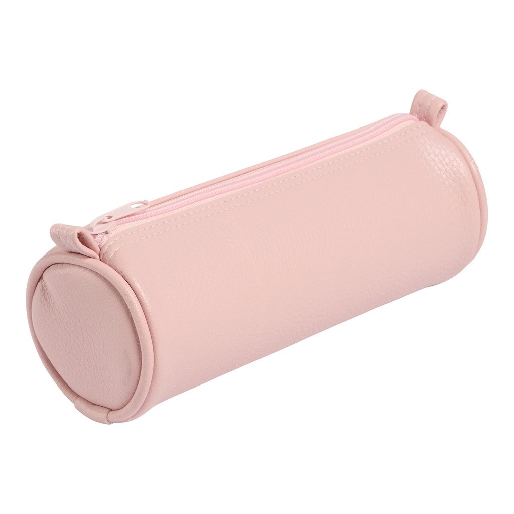 Penalhus oval lys rosa pu